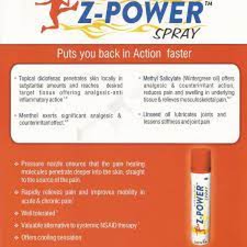 Z-power (diclofenac) Spray 60g