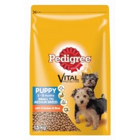 PEDIGREE PUPPY TO MEDIUM BRED FOOD CHICKEN AND RICE 1.5KG