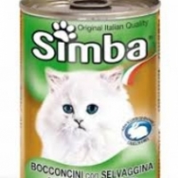 Simba Adult Cat Food Chunkies With Fish 820g