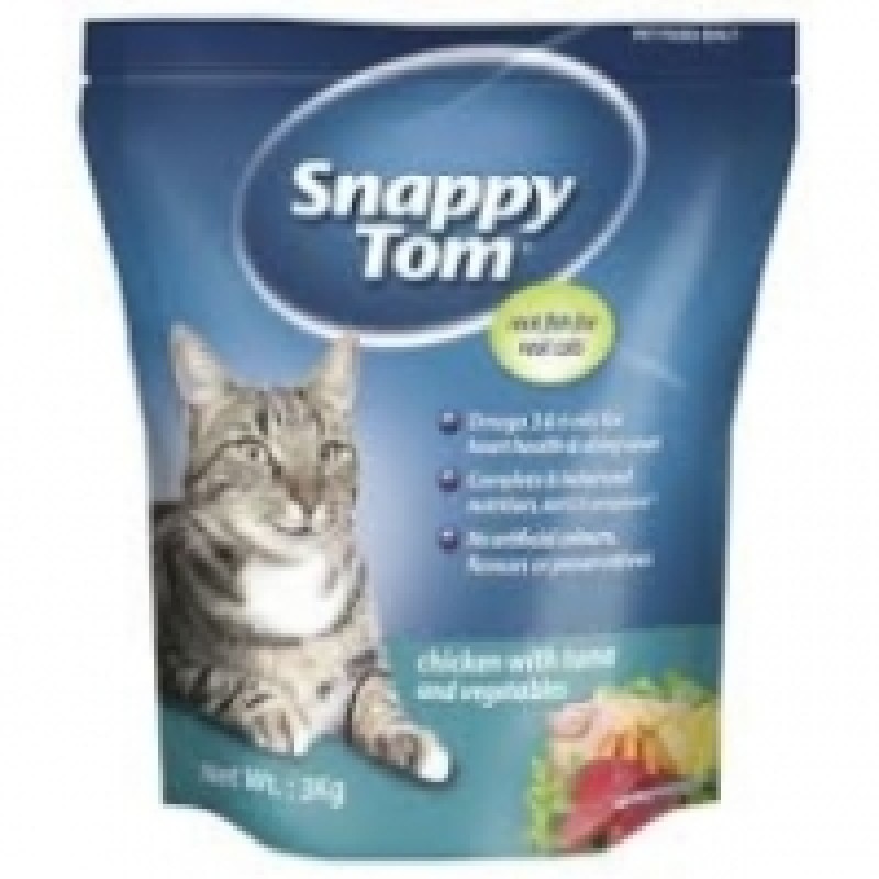 SNAPPY TOM CHICKEN WITH TUNA AND VEGETABLES 3KG