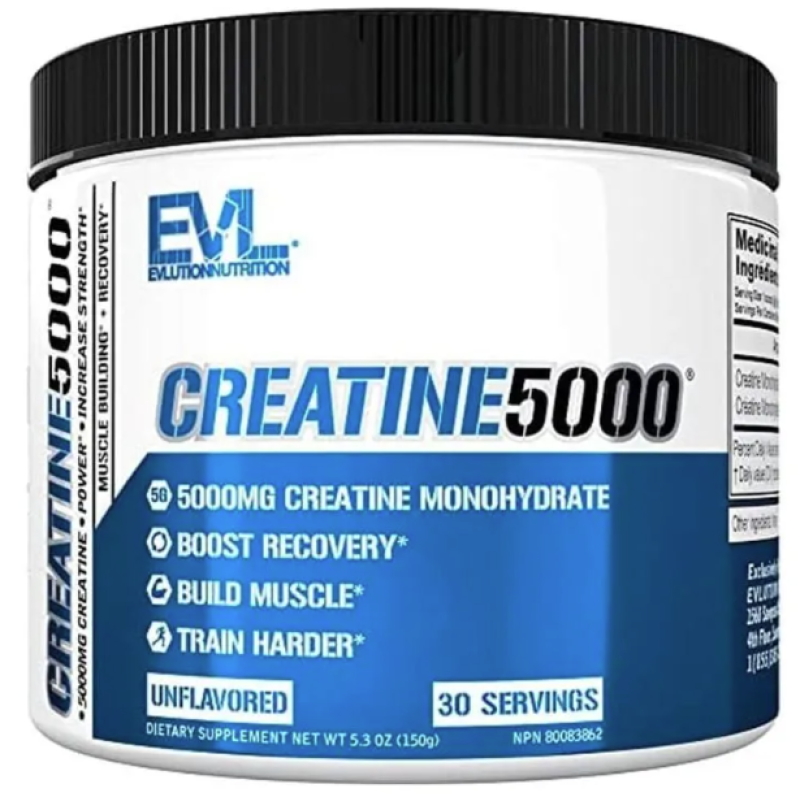 EVLUTION CREATINE 5000 UNFLAVOURED 150G