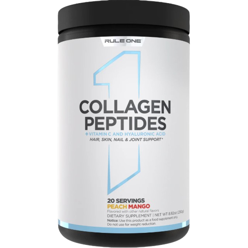 RULE 1 COLLAGEN PEPTIDES 336G PEACH MANGO 