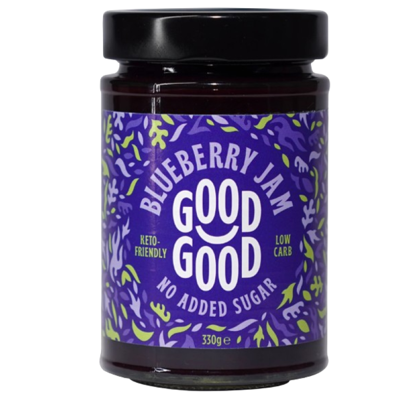 VIAHEALTH BLUEBERRY SWEET JAM WITH STEVIA-NAS 330G 