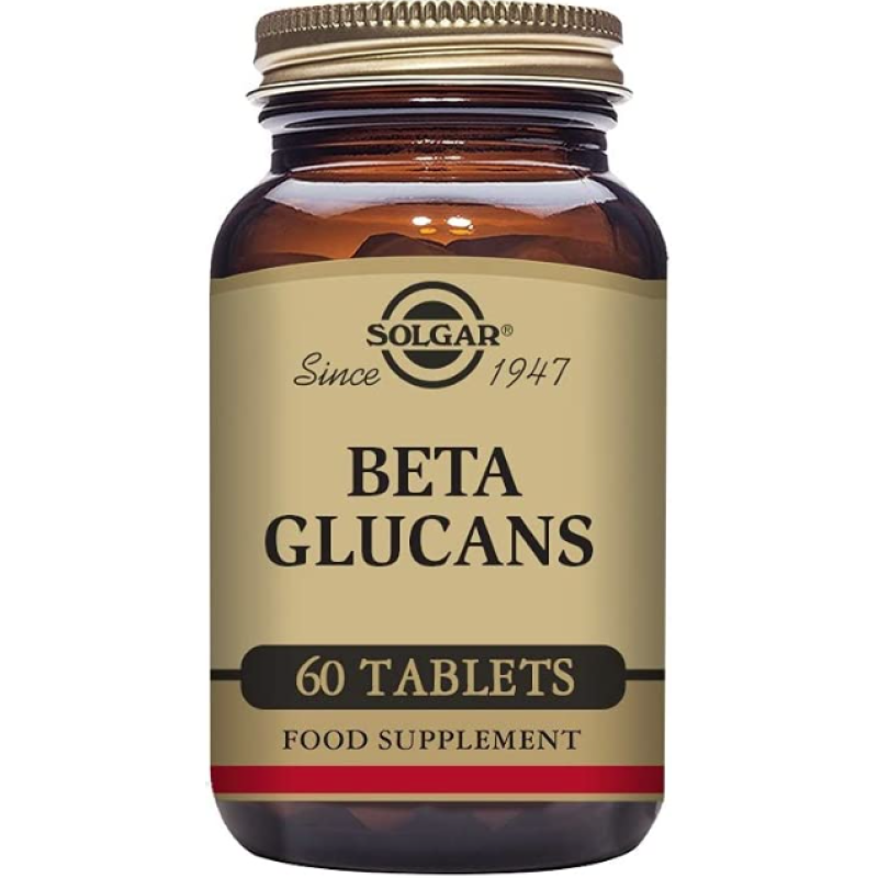 SOLGAR BETA GLUCANS TABS 60'S