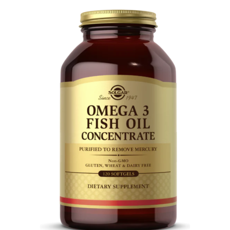 SOLGAR OMEGA 3 FISH OIL 120s