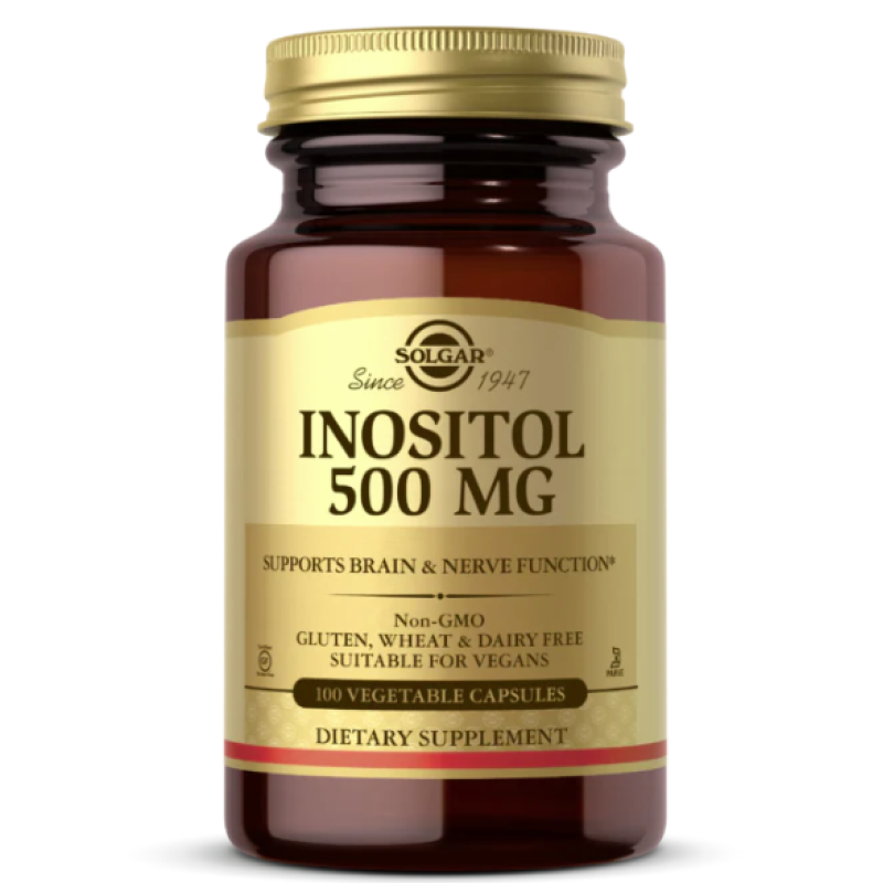 SOLGAR INOSITOL 500MG CAPS 100'S