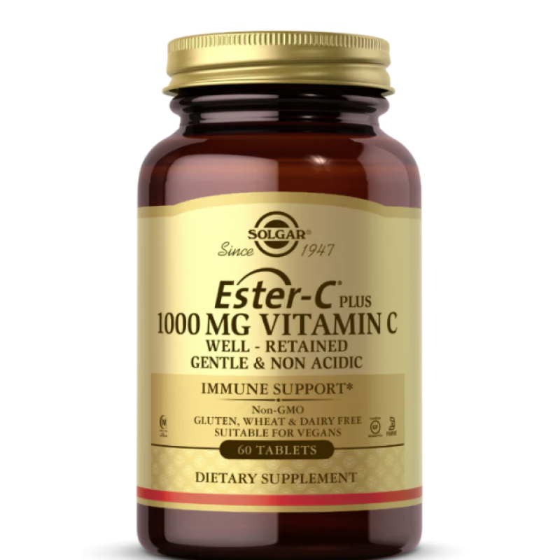 SOLGAR ESTER-C PLUS 1000MG 90'S VITAMIN C 