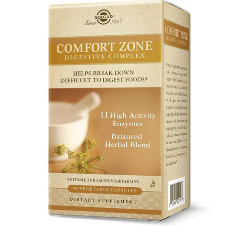 SOLGAR COMFORT ZONE DIGESTIVE COMPLEX 90S