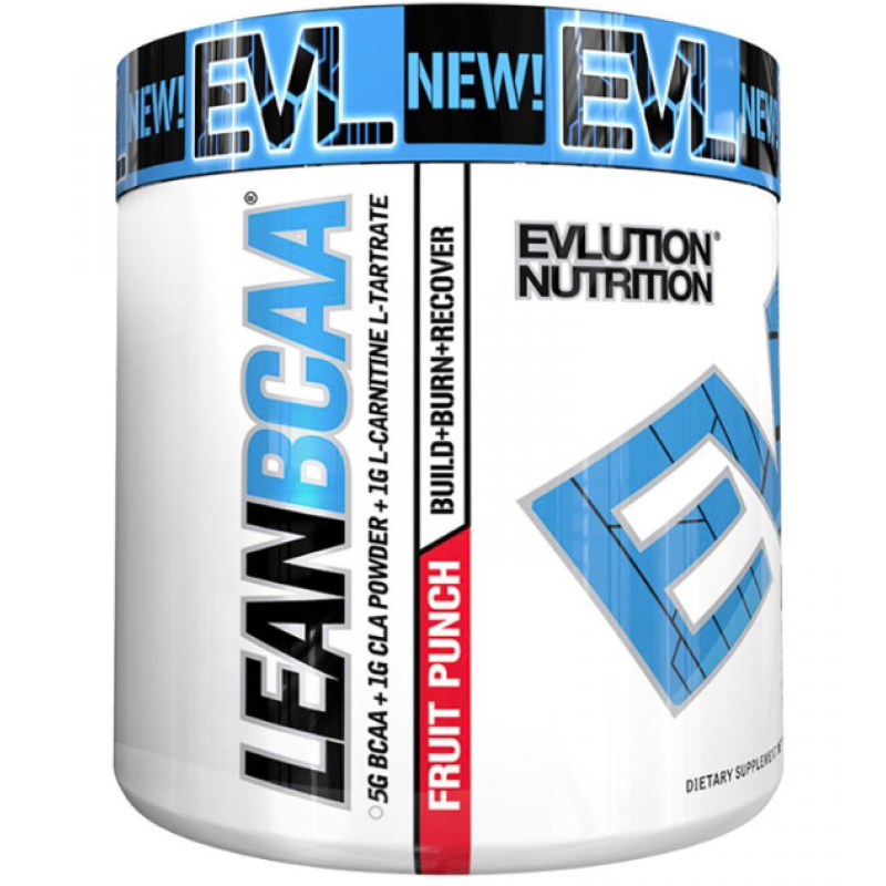 EVLUTION  LEANBCAA FRUIT PUNCH  237G