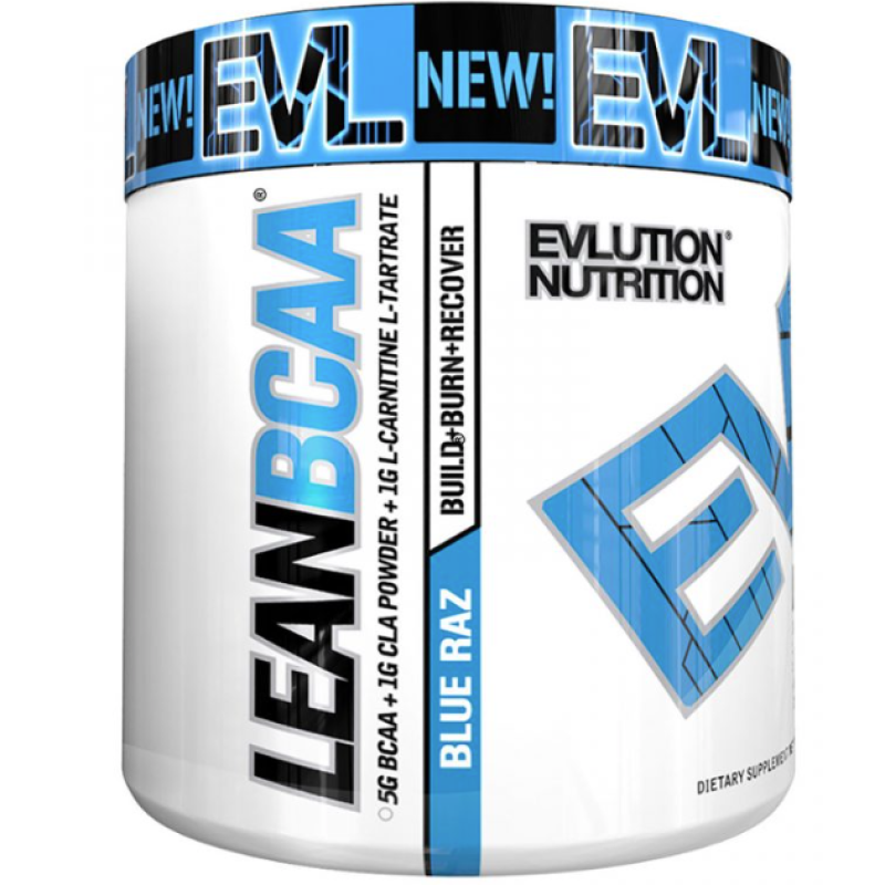 EVLUTION BCAA LEAN ENERGY BLUE RAZ 318G