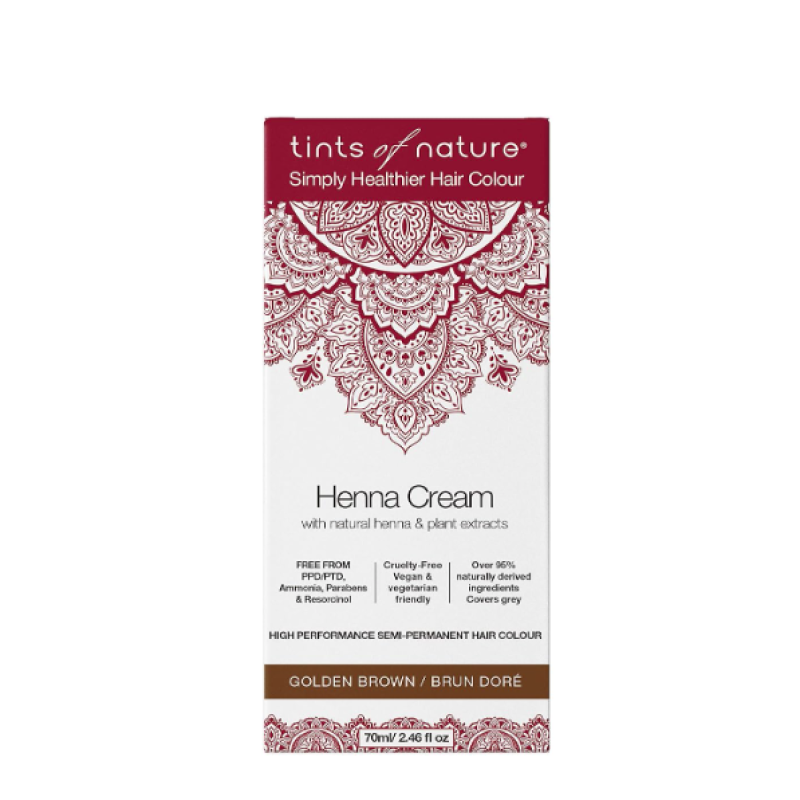 TINTS HENNA CREAM GOLDEN BROWN 70ML