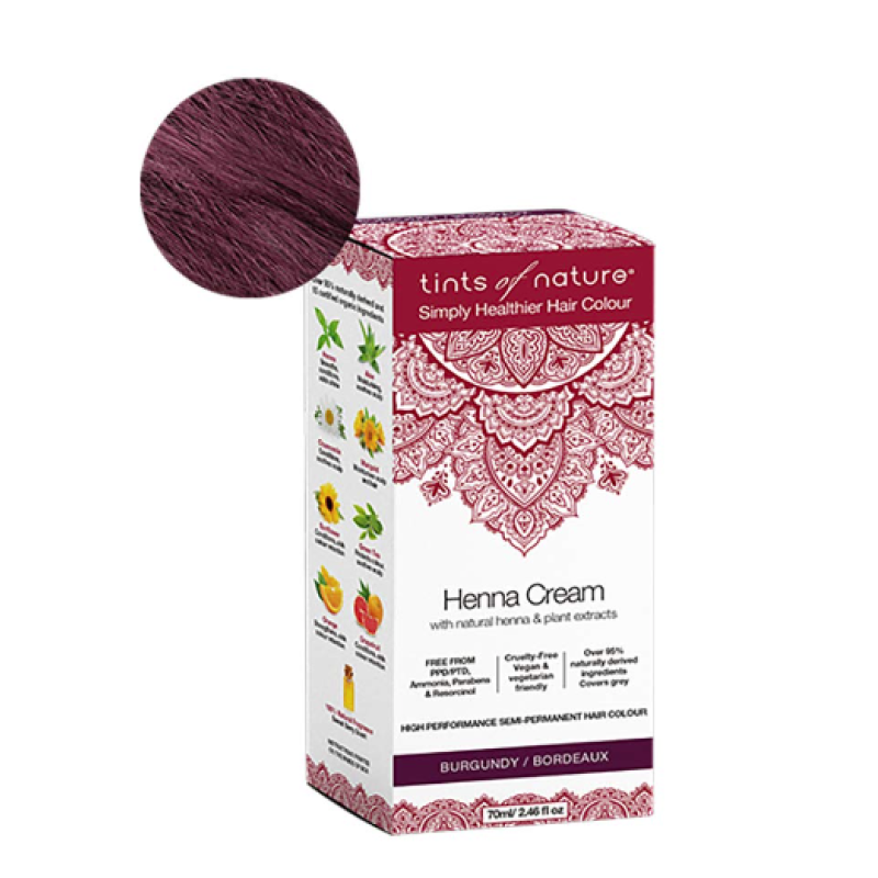 TINTS HENNA CREAM BURGUNDY 70ML