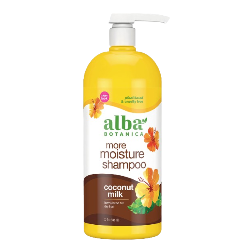 ALBA COCONUT MILK MORE MOISTURE SHAMPOO 946ML