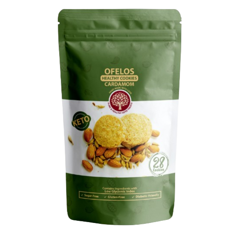 OFELOS DIABETIC FRIENDLY CARDAMOM COOKIES 150G