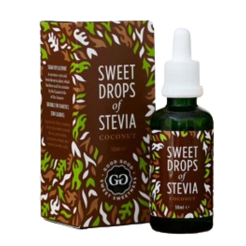 VIAHEALTH SWEET DROPS OF STEVIA – COCONUT 50ML