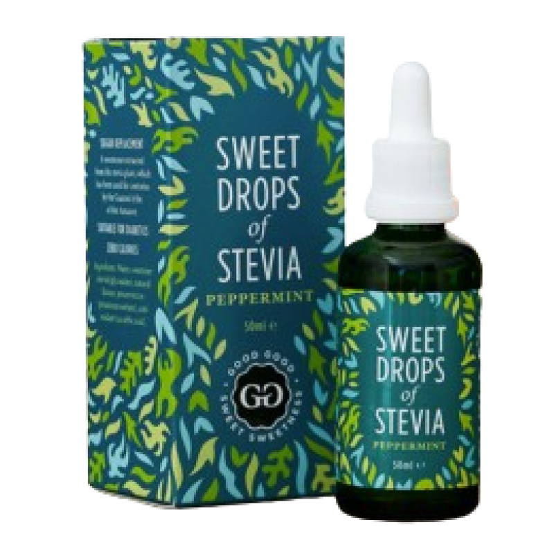 VIAHEALTH SWEET DROPS OF STEVIA – PEPPERMINT 50ML