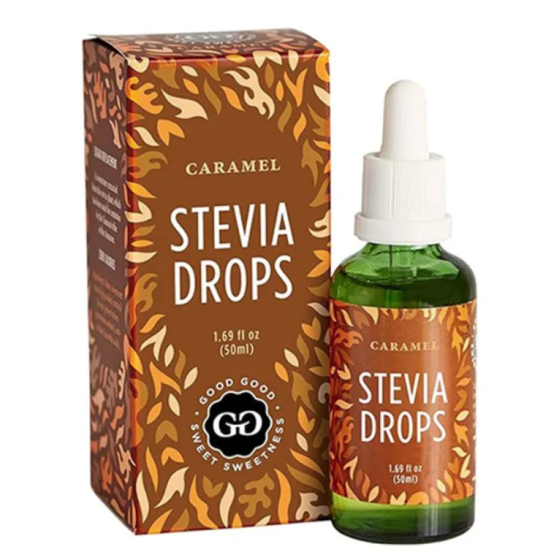 VIAHEALTH SWEET DROPS OF STEVIA – CARAMEL 50ML