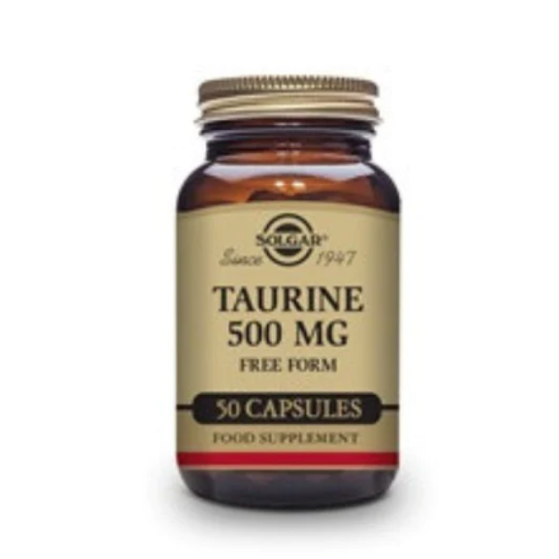 SOLGAR TAURINE 500MG 100S