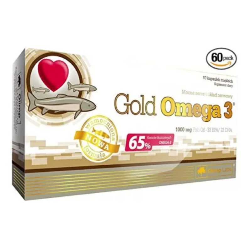 OLIMP GOLD OMEGA 3 PLUS 65% 60SOFTGELS