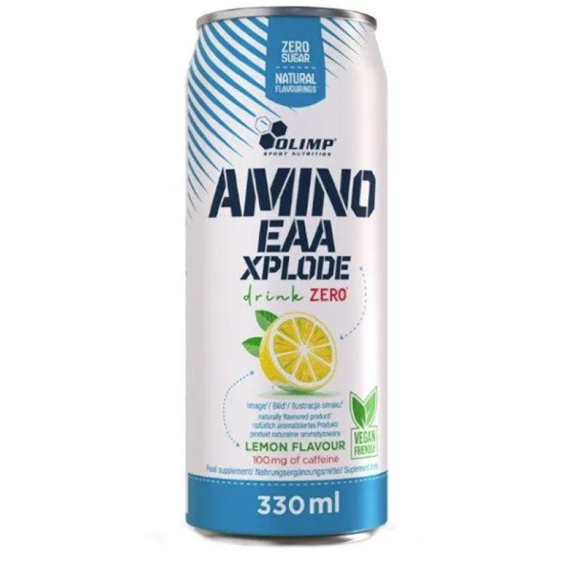 OLIMP AMINO XPLODE DRINK ZERO CAN LEMON 330ML