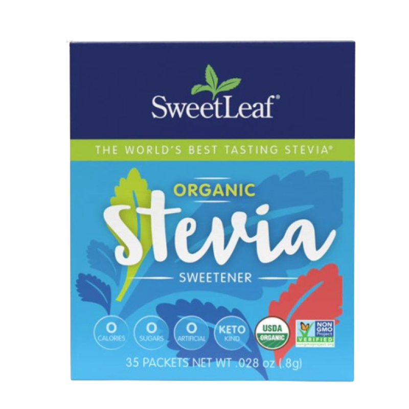 SWEETLEAF ORGANIC STEVIA SWEETENER 35PACKETS