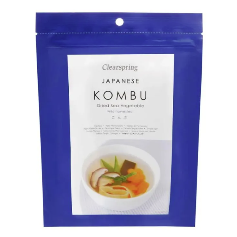 CLEARSPRING JAPANESE  KOMBU DRIED SEA VEGETABLE 40G