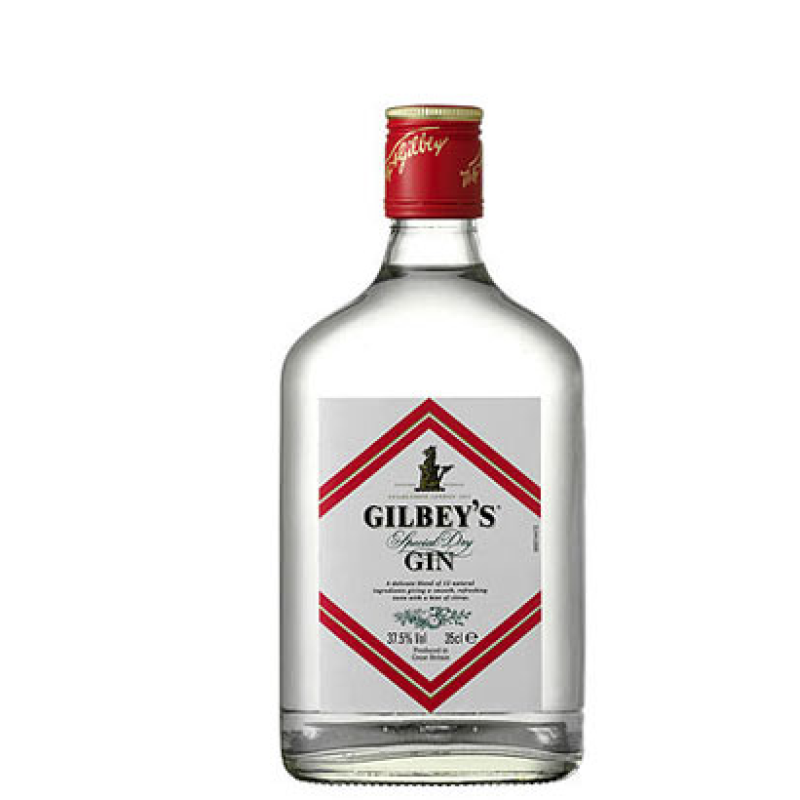 GILBEY'S LONDON DRY GIN 250ML 