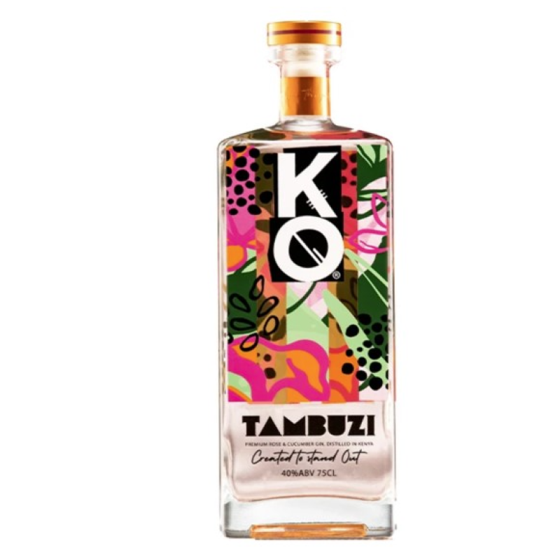 KO TAMBUZI GIN 750ML 