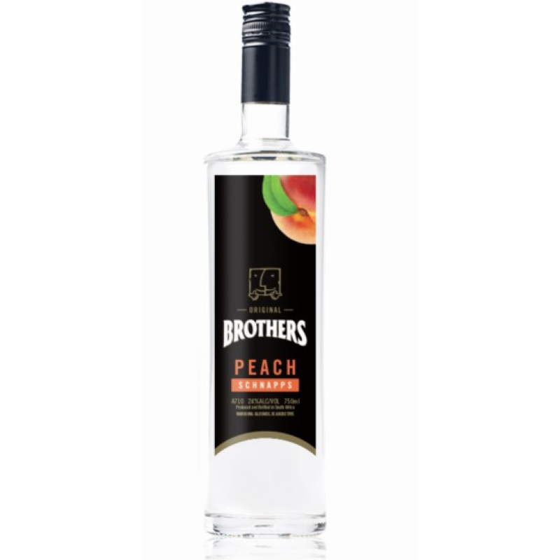 BROTHERS PEACH SCHNAPPS 750ML