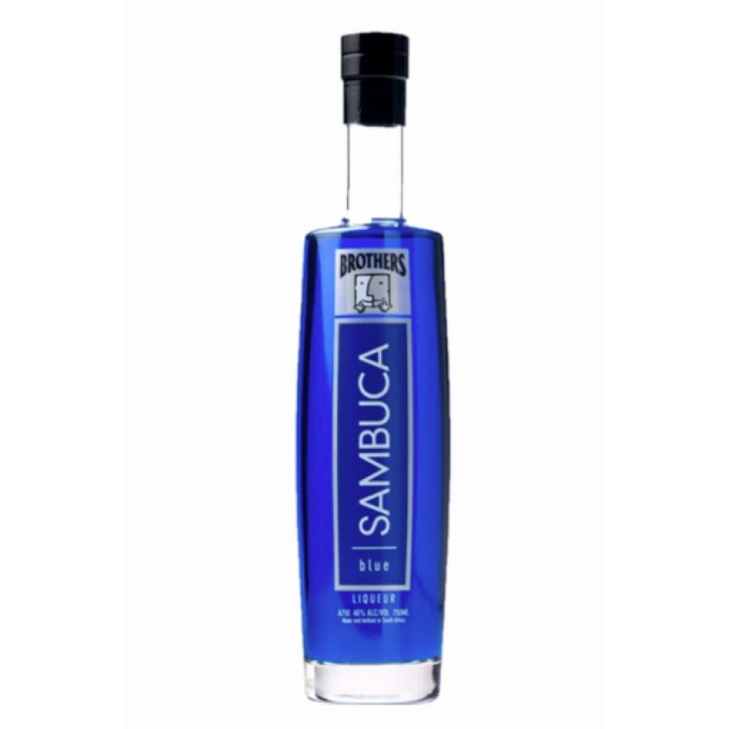 BROTHERS SAMBUCA BLUE LIQUEUR 750ML