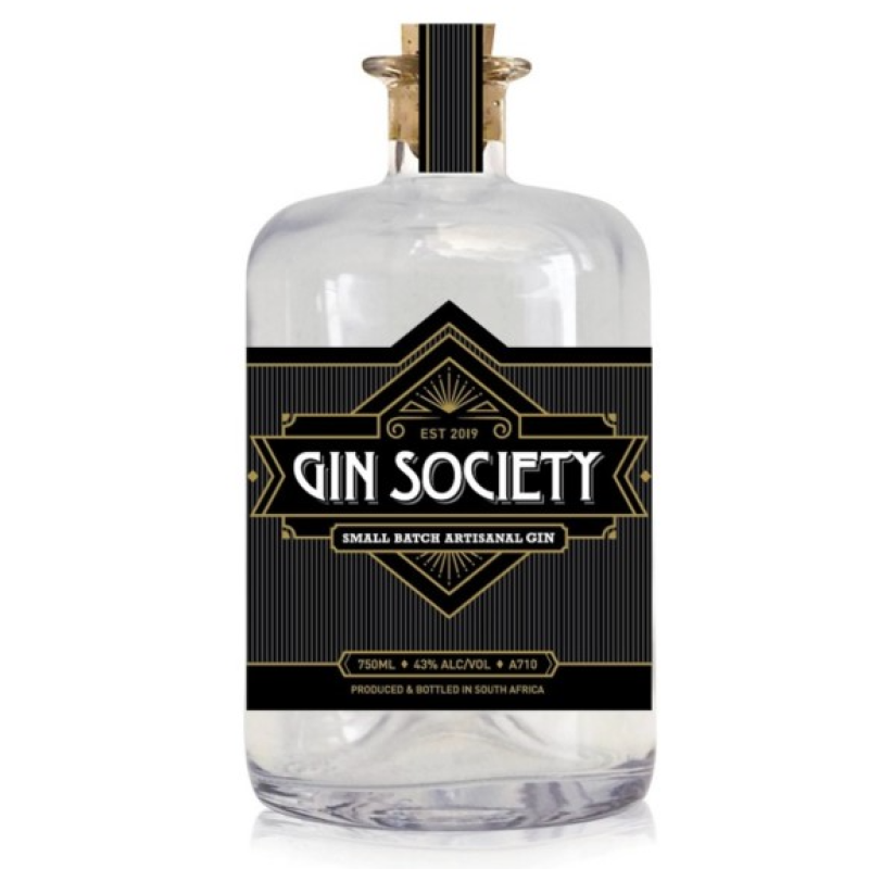 GIN SOCIETY LONDON DRY GIN 750ML 