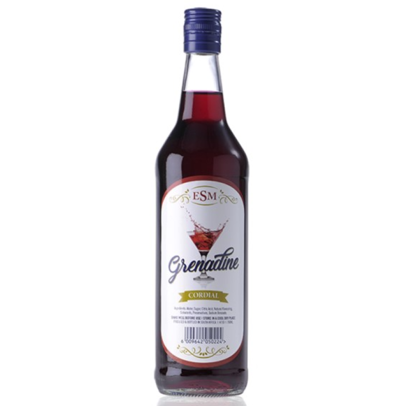 ESM GRENADINE CORDIAL 750ML