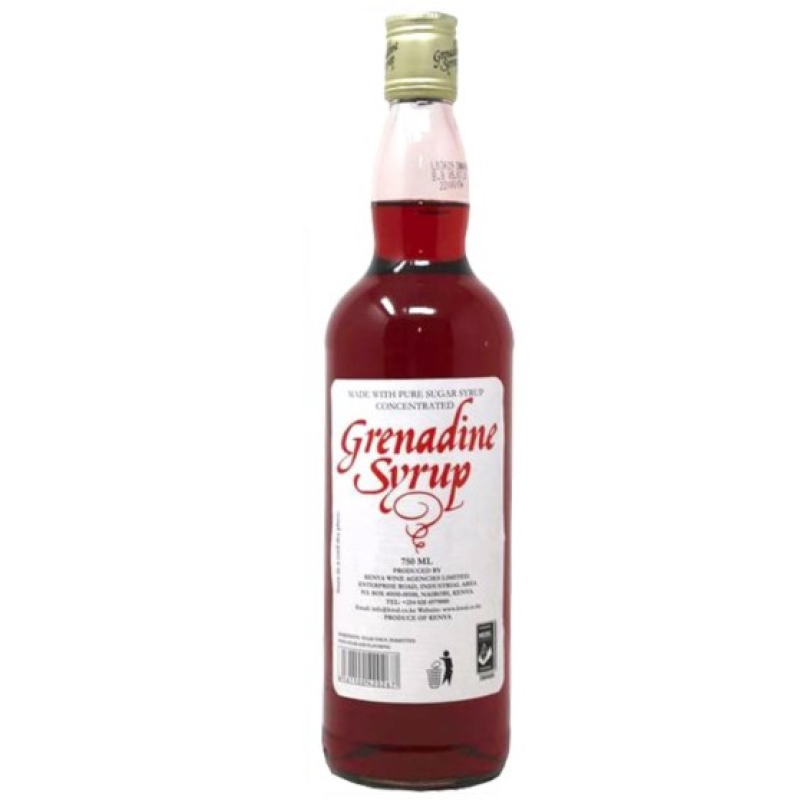 GRENADINE SYRUP 750ML