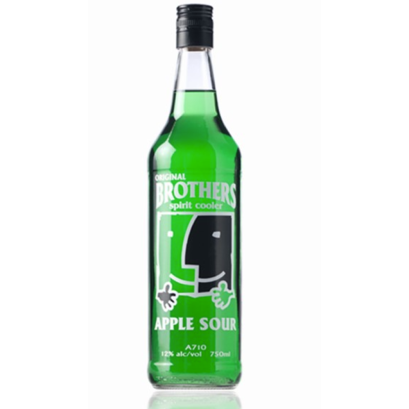 BROTHERS SOURS APPLE 750ML