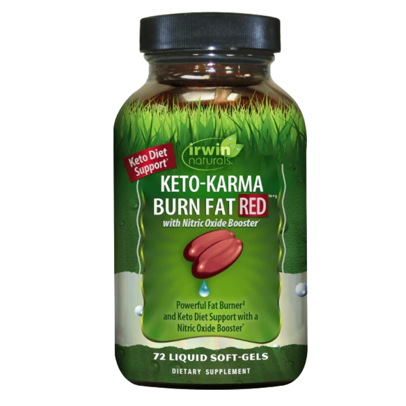 IRWIN NATURALS KETO-KARMA BURN FAT RED