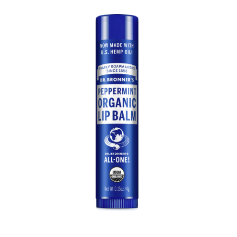 DR BRONNER'S PEPPERMINT ORGANIC LIPBALM 4G