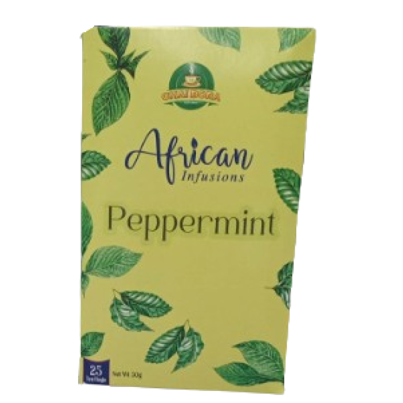 AFRICAN INFUSIONS PEPPERMINT (25 SACHETS)