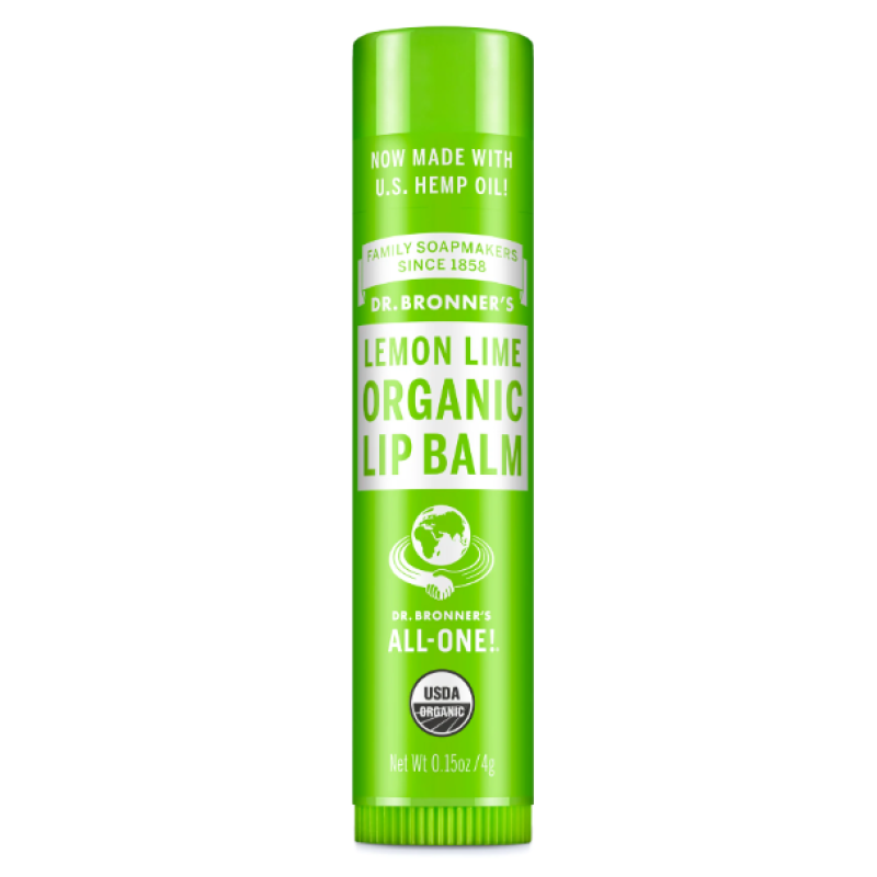 DR BRONNER'S LEMON LIME LIPBALM 4G