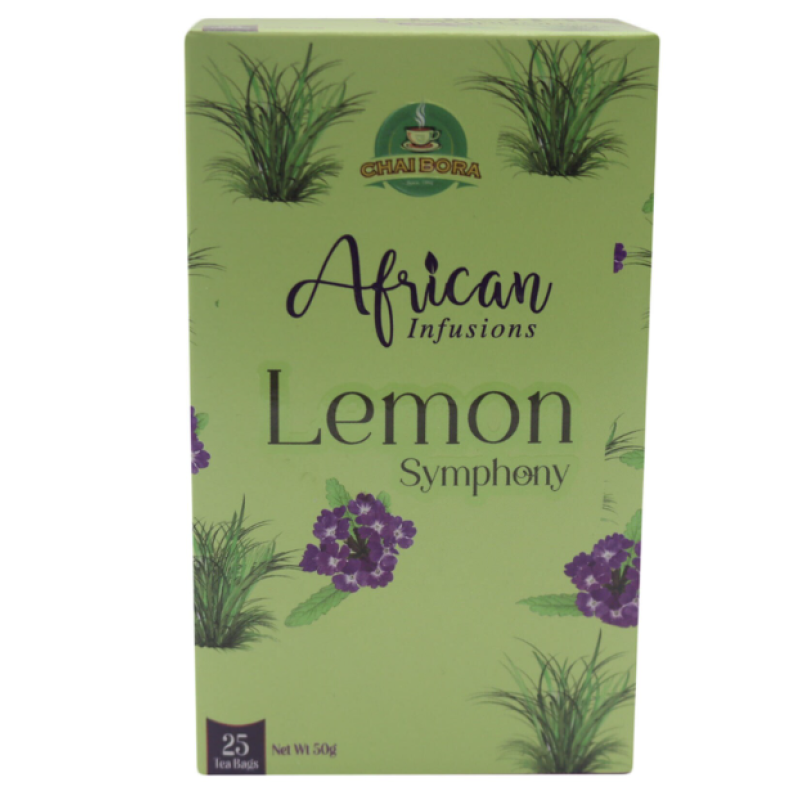 AFRICAN INFUSIONS LEMON SYMPHONY TEA(25 TEABAGS)