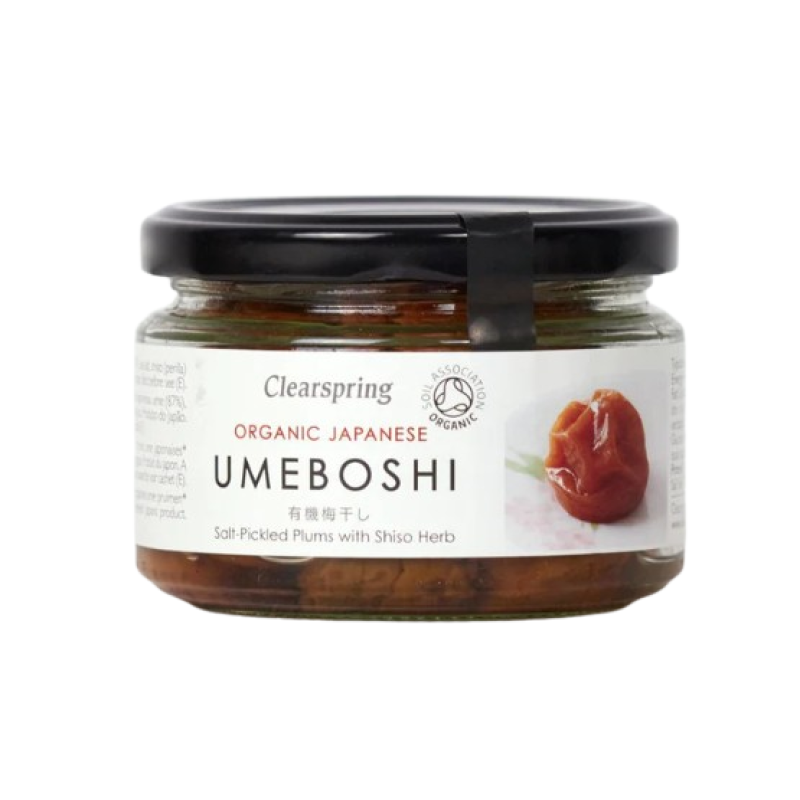 CLEARSPRING ORGANIC JAPANESE UMEBOSHI PLUMS 200G