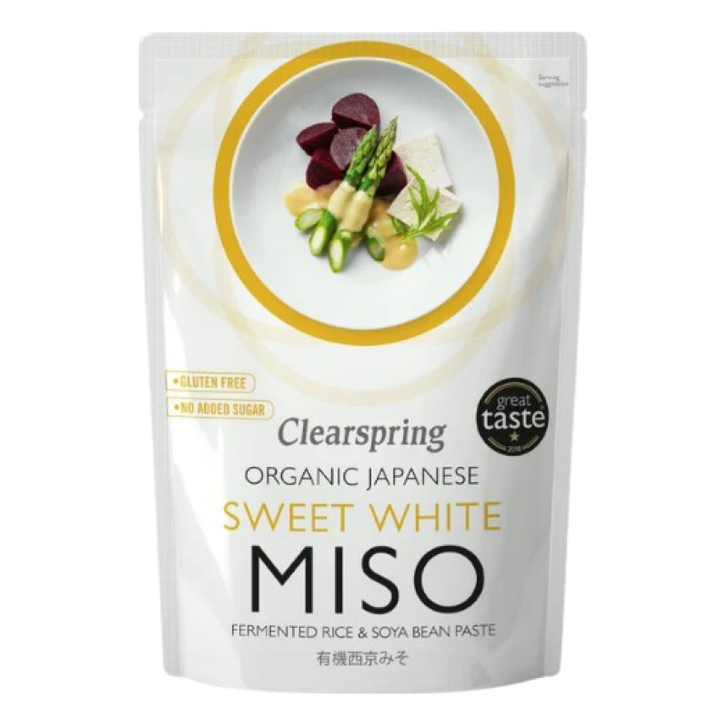 CLEARSPRING ORGANIC JAPANESE SWEET WHITE MISO 250GM