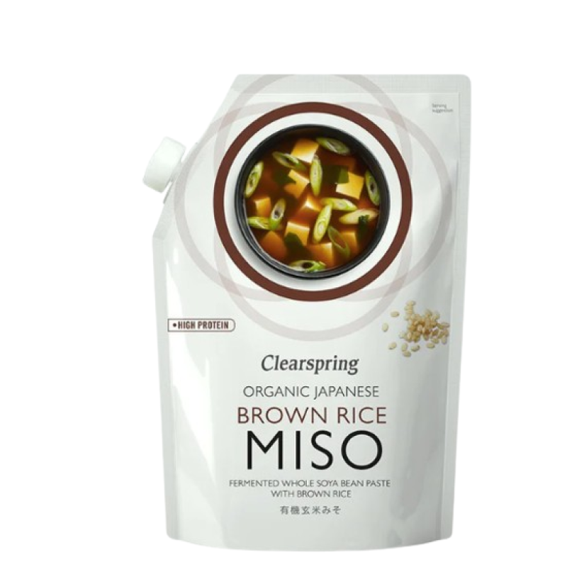 CLEARSPRING ORGANIC JAPANESE BROWN RICE MISO 300G