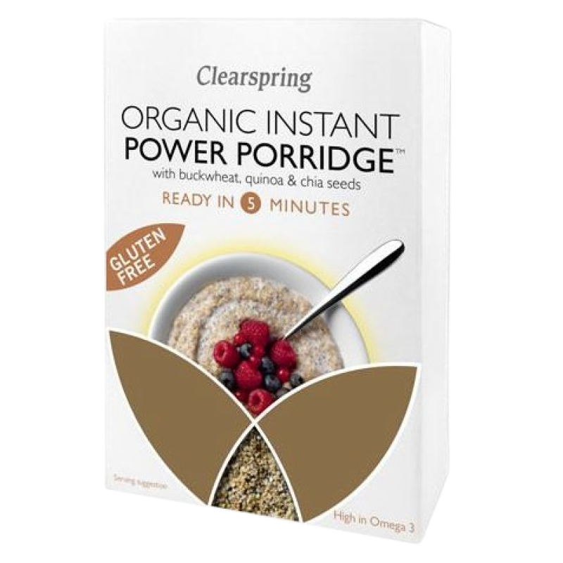 CLEARSPRING ORGANIC INSTANT POWER PORRIDGE 160G