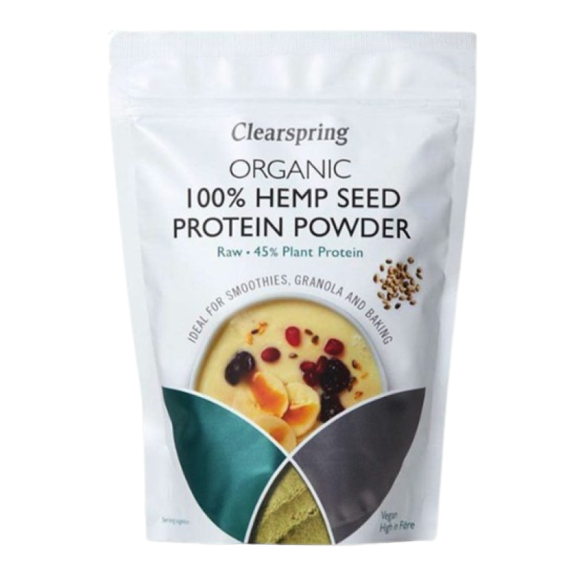 CLEARSPRING ORGANIC HEMP SEED PROTEIN POWDER 350G