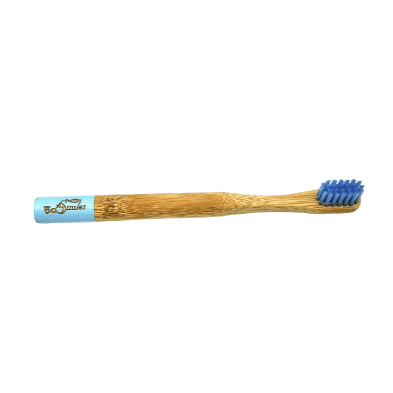ECOSMILES BAMBOO ROUND HANDLE TOOTHBRUSH KIDS