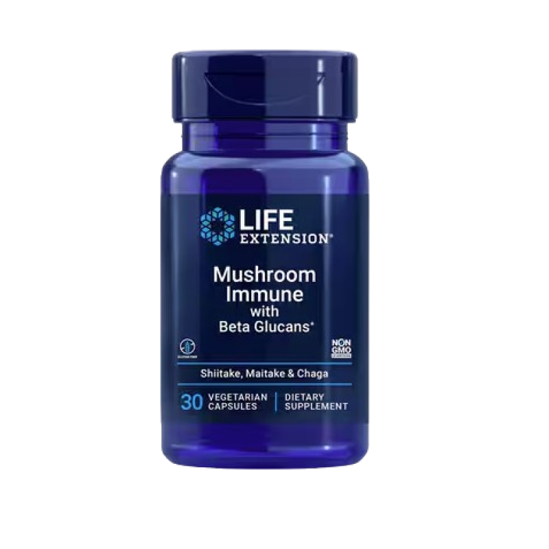 LIFE EXTENSION MUSHROOM IMMUNE 30 CAPSULES