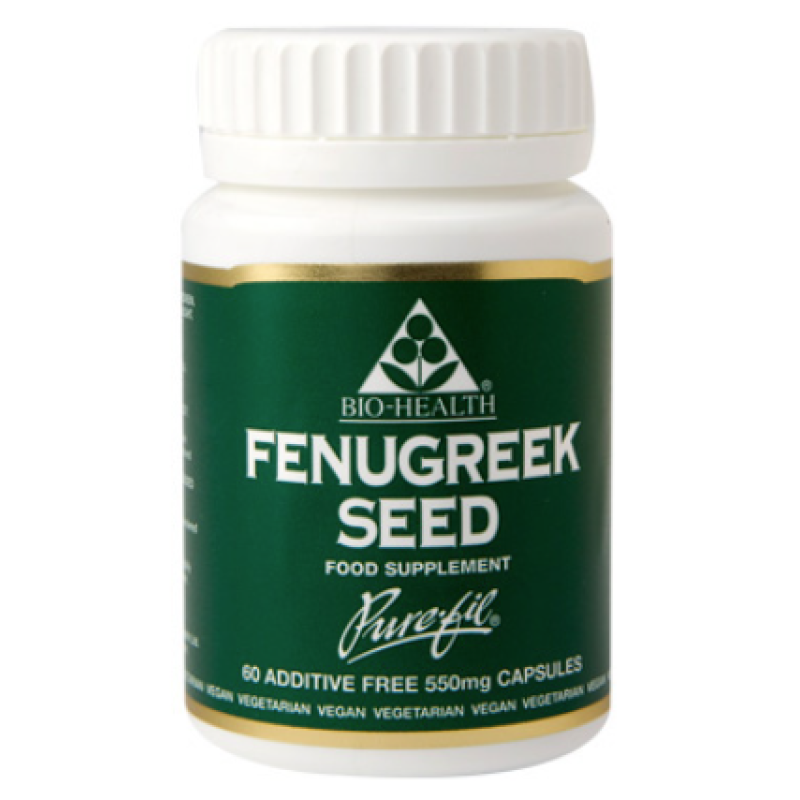 BIO HEALTH FENUGREEK SEED 550MG