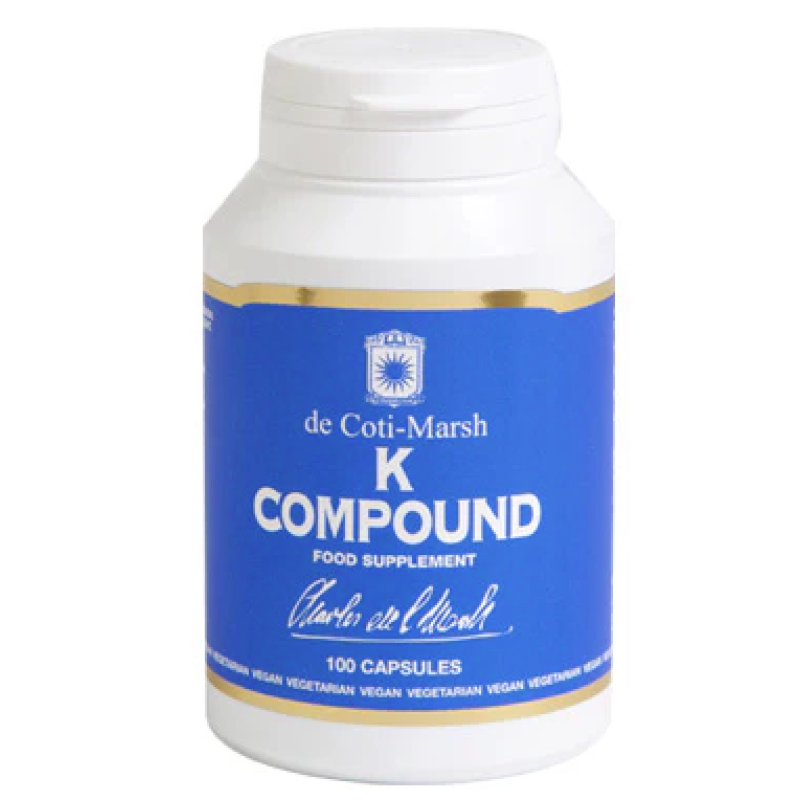 BIO HEALTH K COMPOUND ACTIVATED CHARCOAL 100CAPS