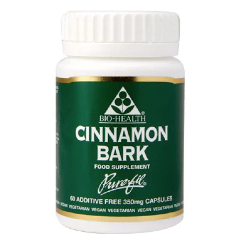 BIO HEALTH CINNAMON BARK 60 CAPSULES