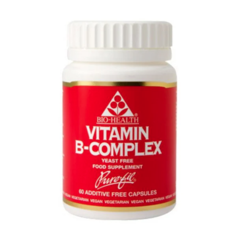 BIO HEALTH VITAMIN-B CCOMPLEX 60 CAPSULES